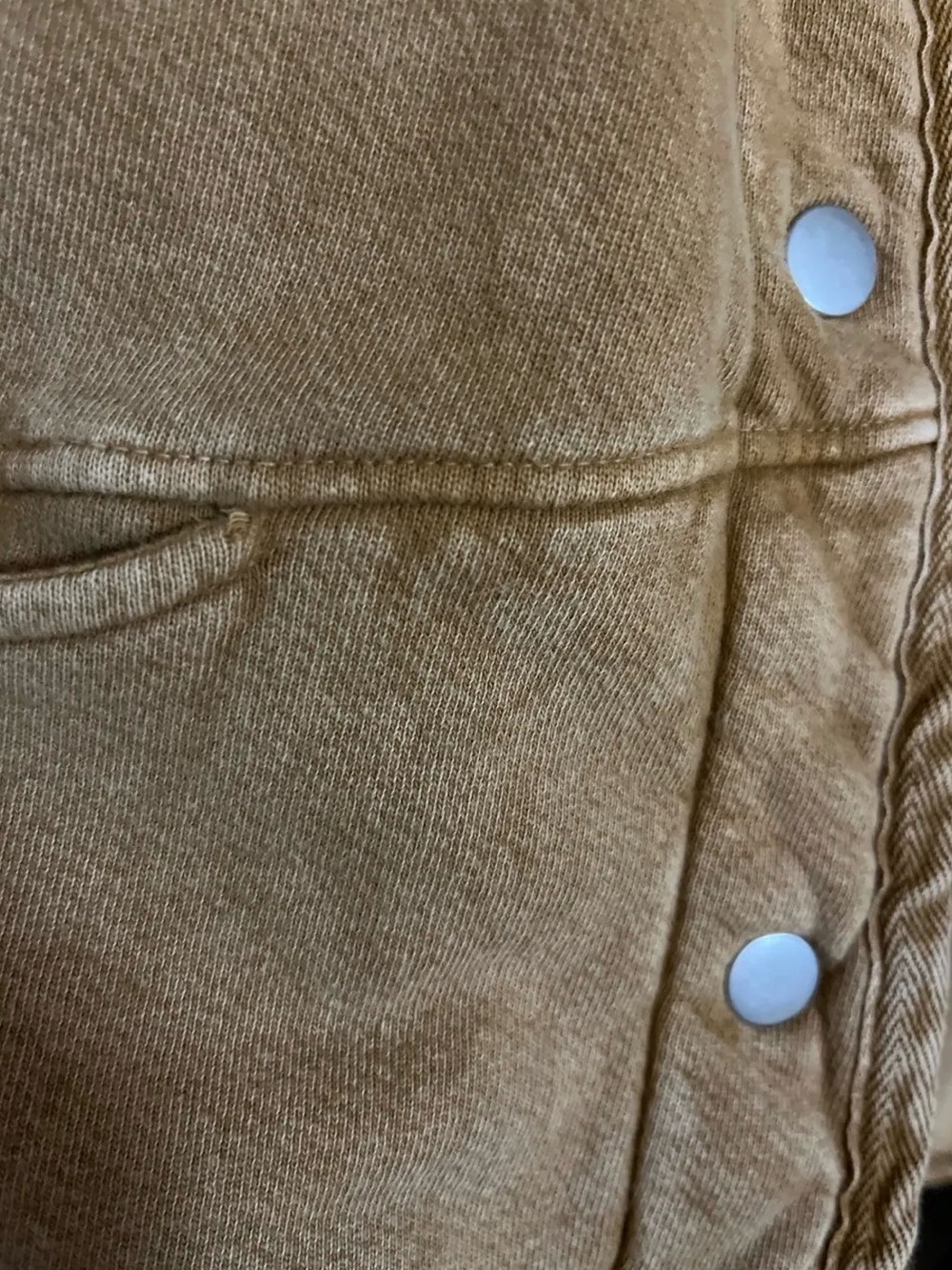 Sundry Button Front Street Jacket - Picture 6 of 7